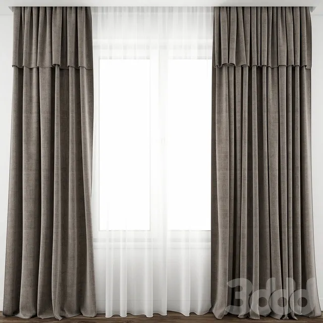 DECORATION – CURTAIN – 3D MODELS – 3DS MAX – FREE DOWNLOAD – 3410