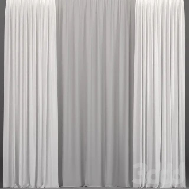 DECORATION – CURTAIN – 3D MODELS – 3DS MAX – FREE DOWNLOAD – 3420