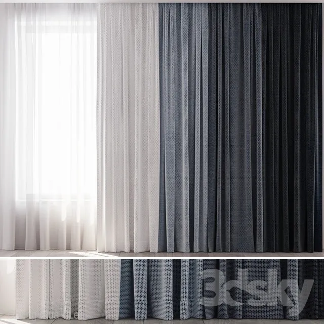 DECORATION – CURTAIN – 3D MODELS – 3DS MAX – FREE DOWNLOAD – 3424