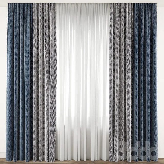 DECORATION – CURTAIN – 3D MODELS – 3DS MAX – FREE DOWNLOAD – 3431