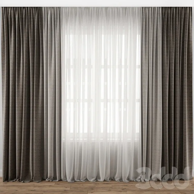 DECORATION – CURTAIN – 3D MODELS – 3DS MAX – FREE DOWNLOAD – 3450