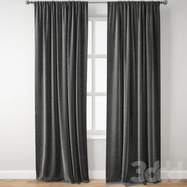 DECORATION – CURTAIN – 3D MODELS – 3DS MAX – FREE DOWNLOAD – 3458