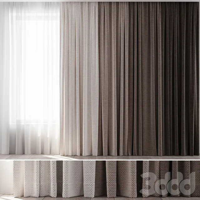 DECORATION – CURTAIN – 3D MODELS – 3DS MAX – FREE DOWNLOAD – 3460