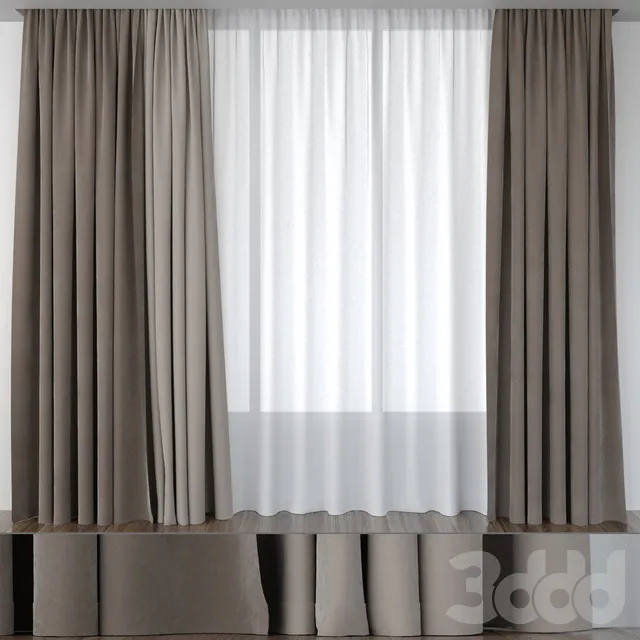 DECORATION – CURTAIN – 3D MODELS – 3DS MAX – FREE DOWNLOAD – 3478
