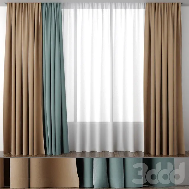 DECORATION – CURTAIN – 3D MODELS – 3DS MAX – FREE DOWNLOAD – 3481