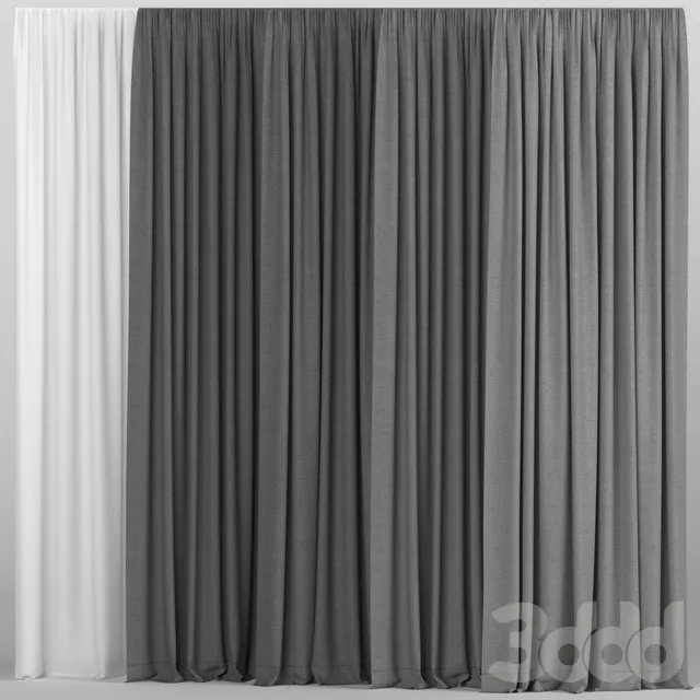 DECORATION – CURTAIN – 3D MODELS – 3DS MAX – FREE DOWNLOAD – 3503