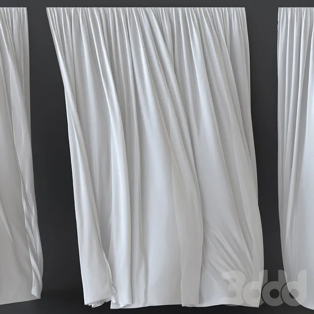 DECORATION – CURTAIN – 3D MODELS – 3DS MAX – FREE DOWNLOAD – 3505