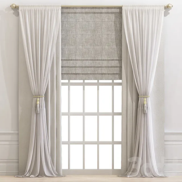 DECORATION – CURTAIN – 3D MODELS – 3DS MAX – FREE DOWNLOAD – 3526