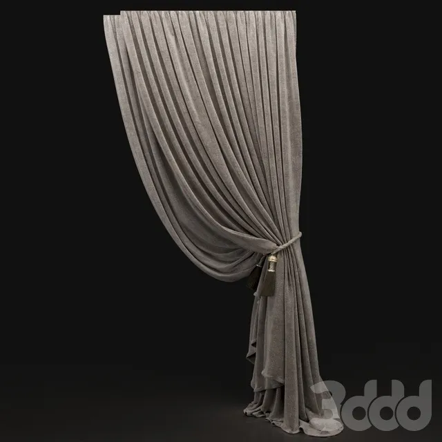 DECORATION – CURTAIN – 3D MODELS – 3DS MAX – FREE DOWNLOAD – 3537