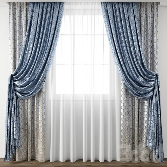 DECORATION – CURTAIN – 3D MODELS – 3DS MAX – FREE DOWNLOAD – 3538