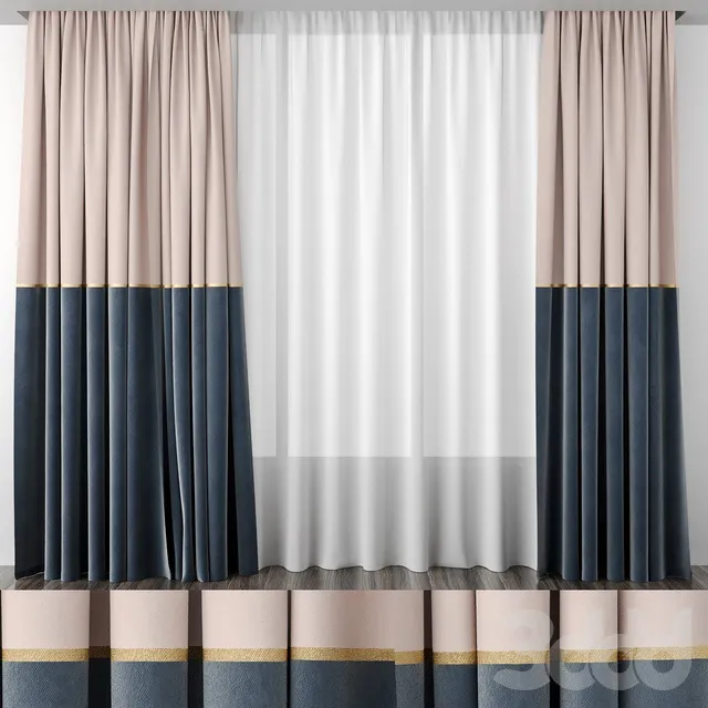 DECORATION – CURTAIN – 3D MODELS – 3DS MAX – FREE DOWNLOAD – 3559