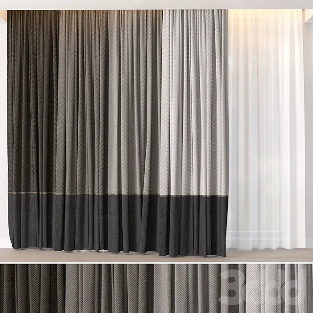 DECORATION – CURTAIN – 3D MODELS – 3DS MAX – FREE DOWNLOAD – 3579