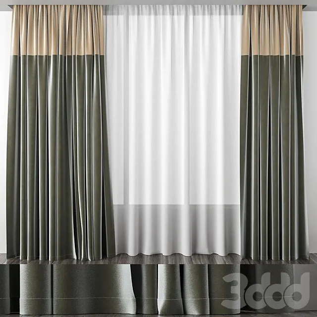DECORATION – CURTAIN – 3D MODELS – 3DS MAX – FREE DOWNLOAD – 3582