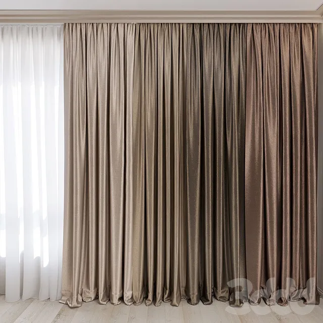 DECORATION – CURTAIN – 3D MODELS – 3DS MAX – FREE DOWNLOAD – 3584