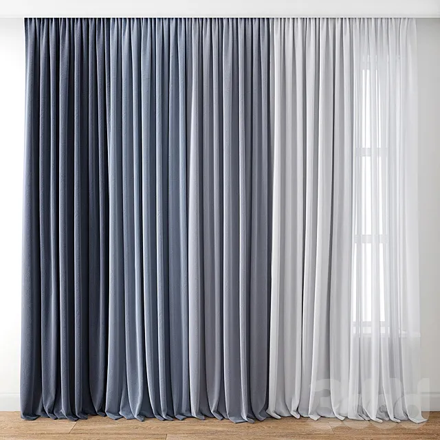 DECORATION – CURTAIN – 3D MODELS – 3DS MAX – FREE DOWNLOAD – 3591
