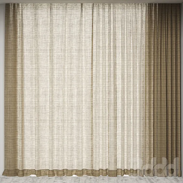 DECORATION – CURTAIN – 3D MODELS – 3DS MAX – FREE DOWNLOAD – 3595