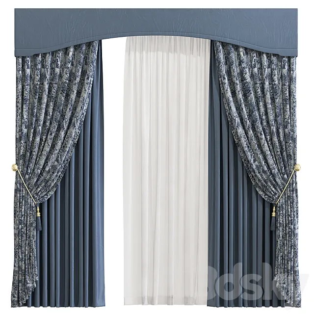 DECORATION – CURTAIN – 3D MODELS – 3DS MAX – FREE DOWNLOAD – 3602