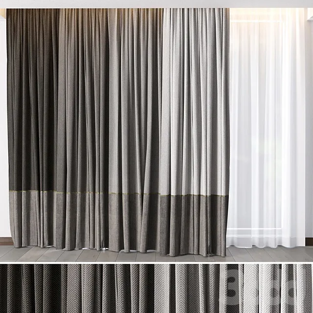 DECORATION – CURTAIN – 3D MODELS – 3DS MAX – FREE DOWNLOAD – 3610