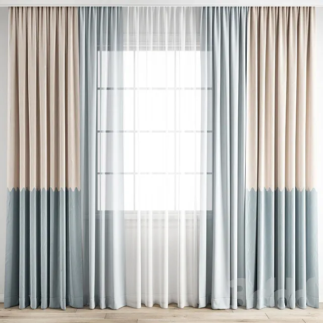 DECORATION – CURTAIN – 3D MODELS – 3DS MAX – FREE DOWNLOAD – 3618