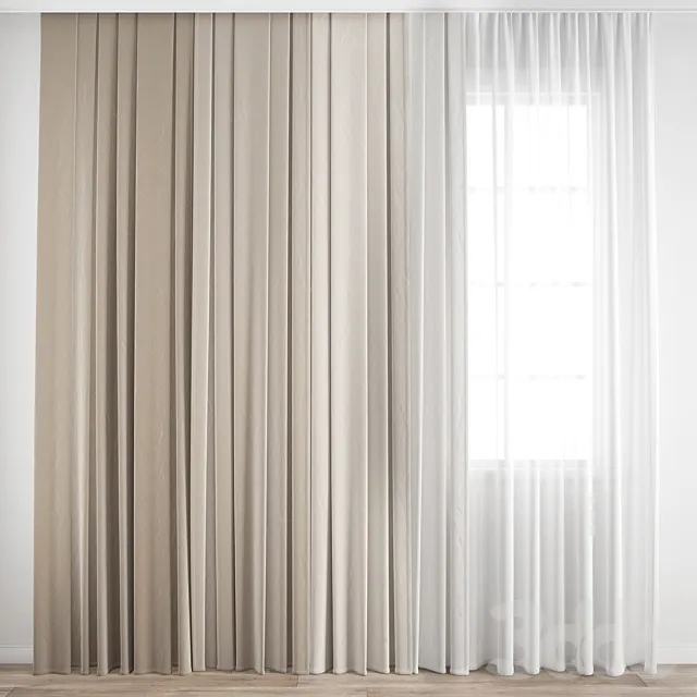 DECORATION – CURTAIN – 3D MODELS – 3DS MAX – FREE DOWNLOAD – 3632