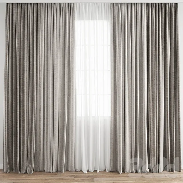 DECORATION – CURTAIN – 3D MODELS – 3DS MAX – FREE DOWNLOAD – 3634