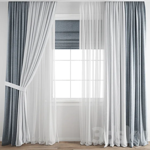 DECORATION – CURTAIN – 3D MODELS – 3DS MAX – FREE DOWNLOAD – 3641