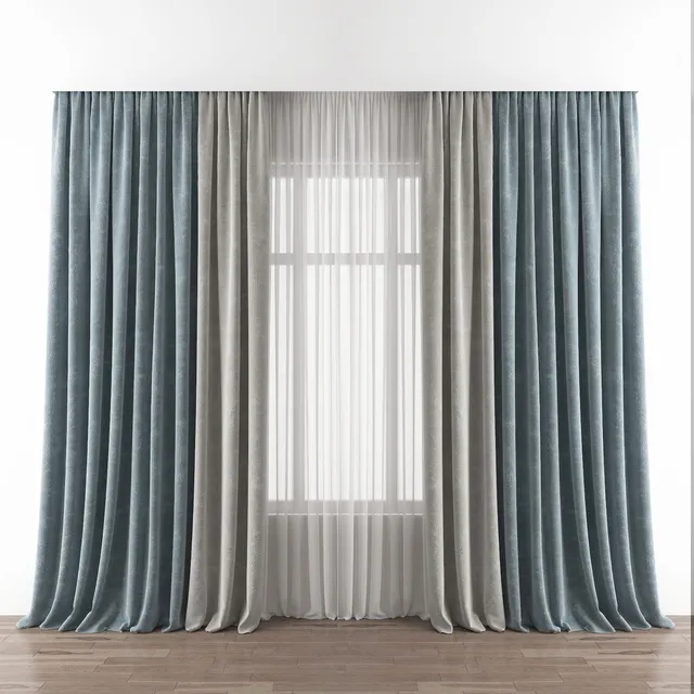decoration – Curtain 421 3ds Max