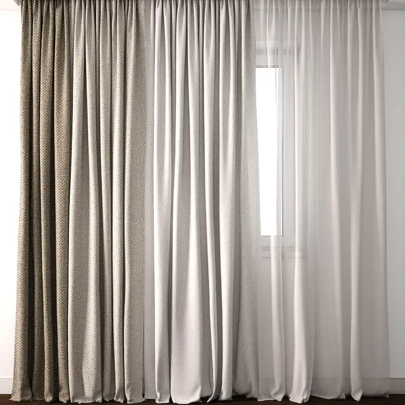 decoration – Curtain 423 3ds Max