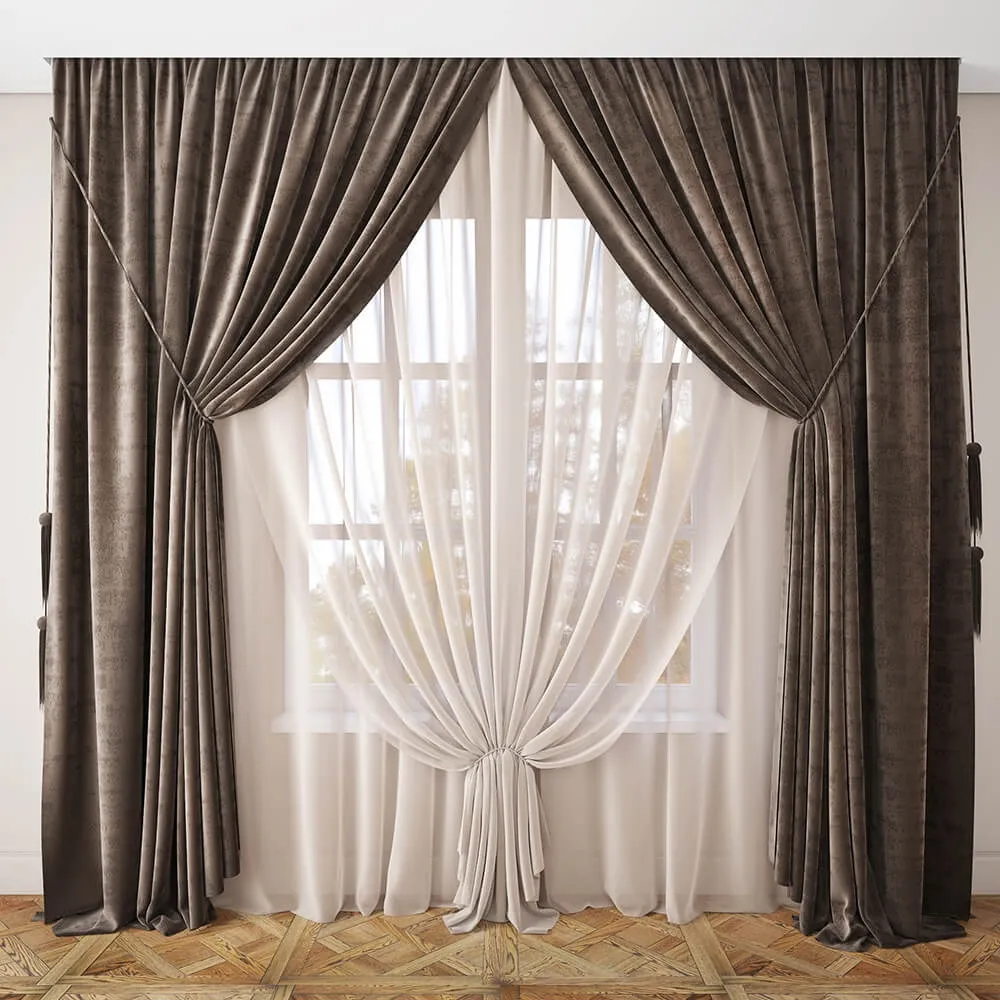 decoration – Curtain 43 3ds Max