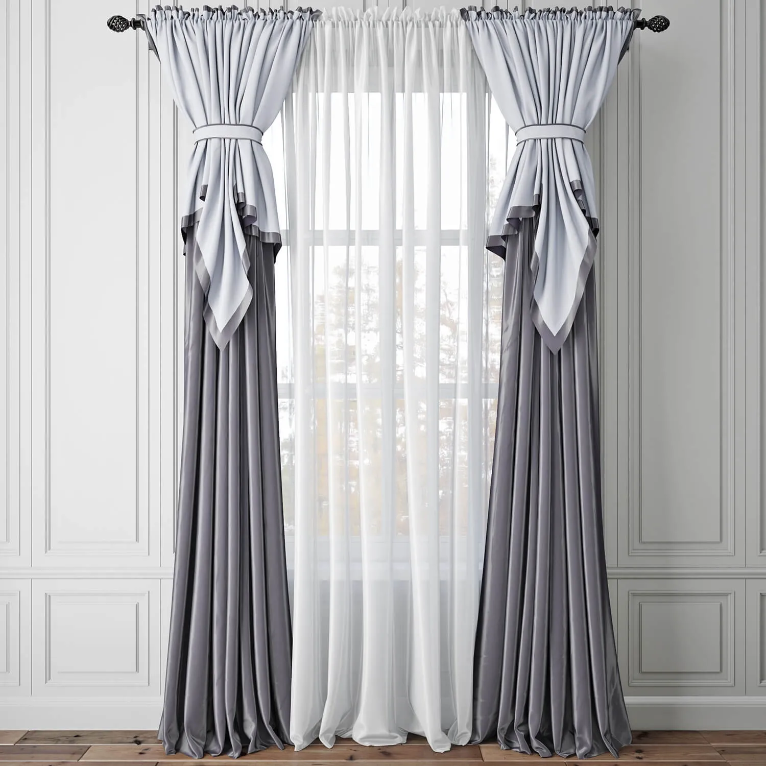 decoration – Curtain 62 3ds Max