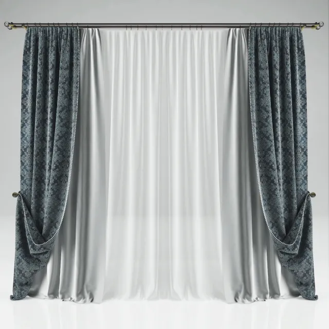 decoration – Curtain 639 3ds Max