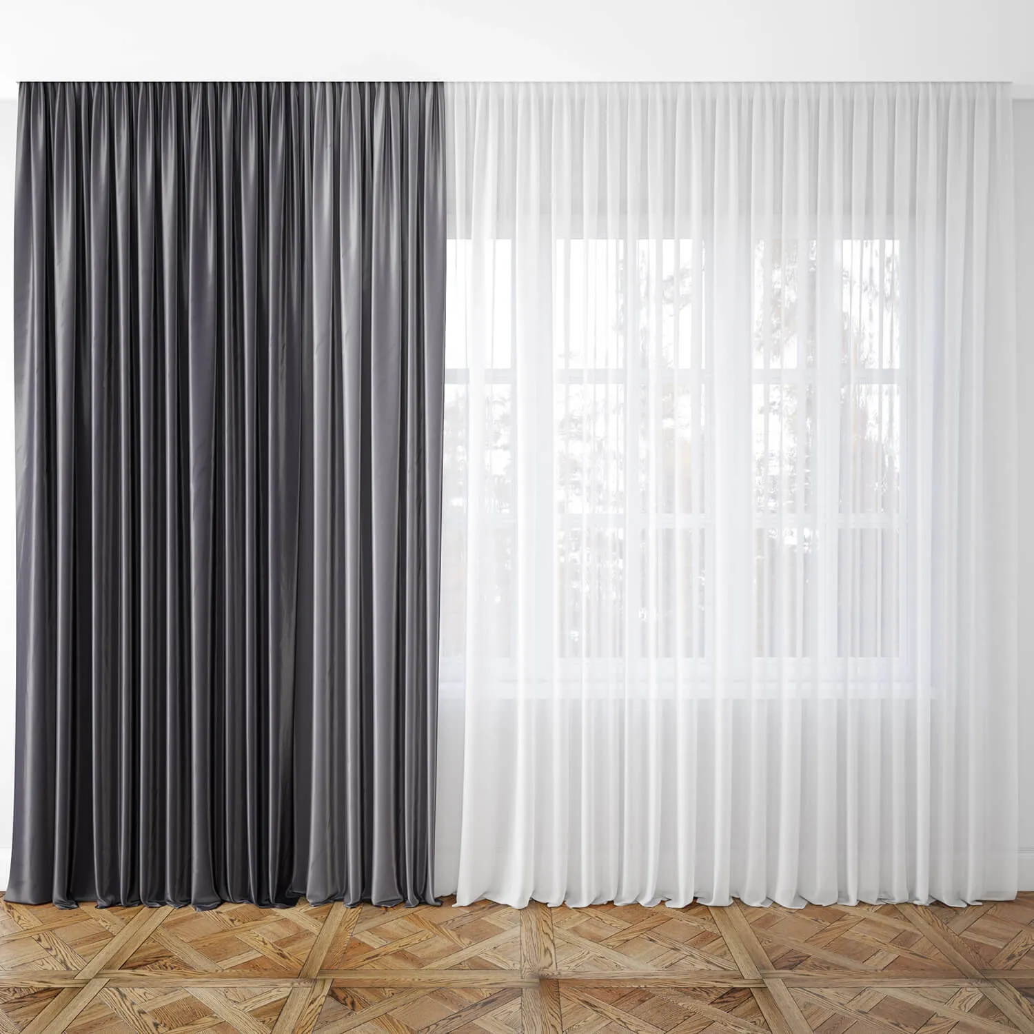 decoration – Curtain 65 3ds Max
