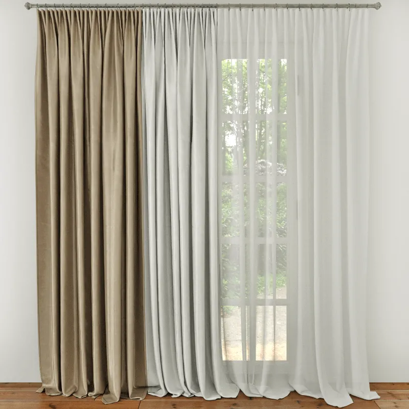 decoration – Curtain 7 3ds Max