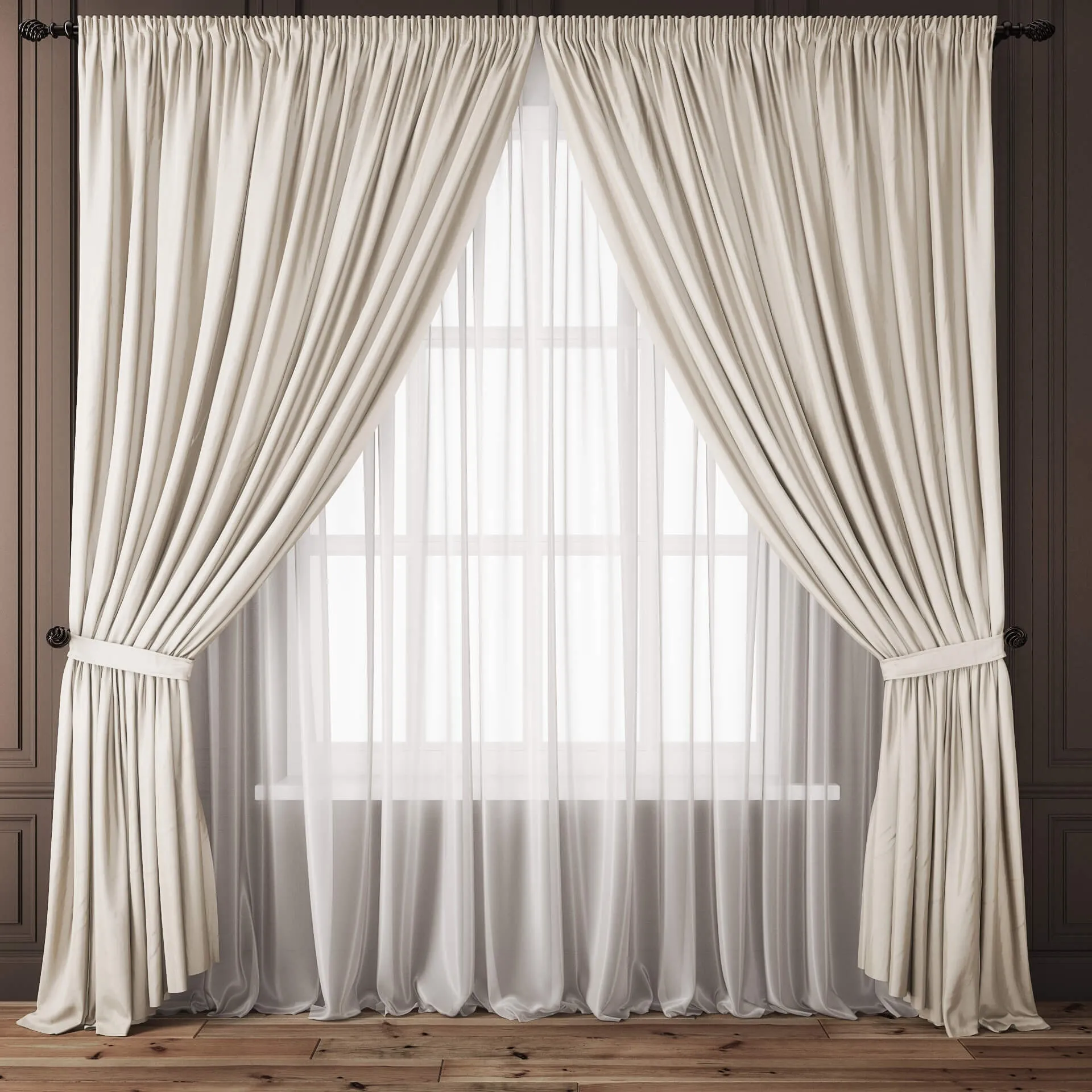 decoration – Curtain 811 3ds Max