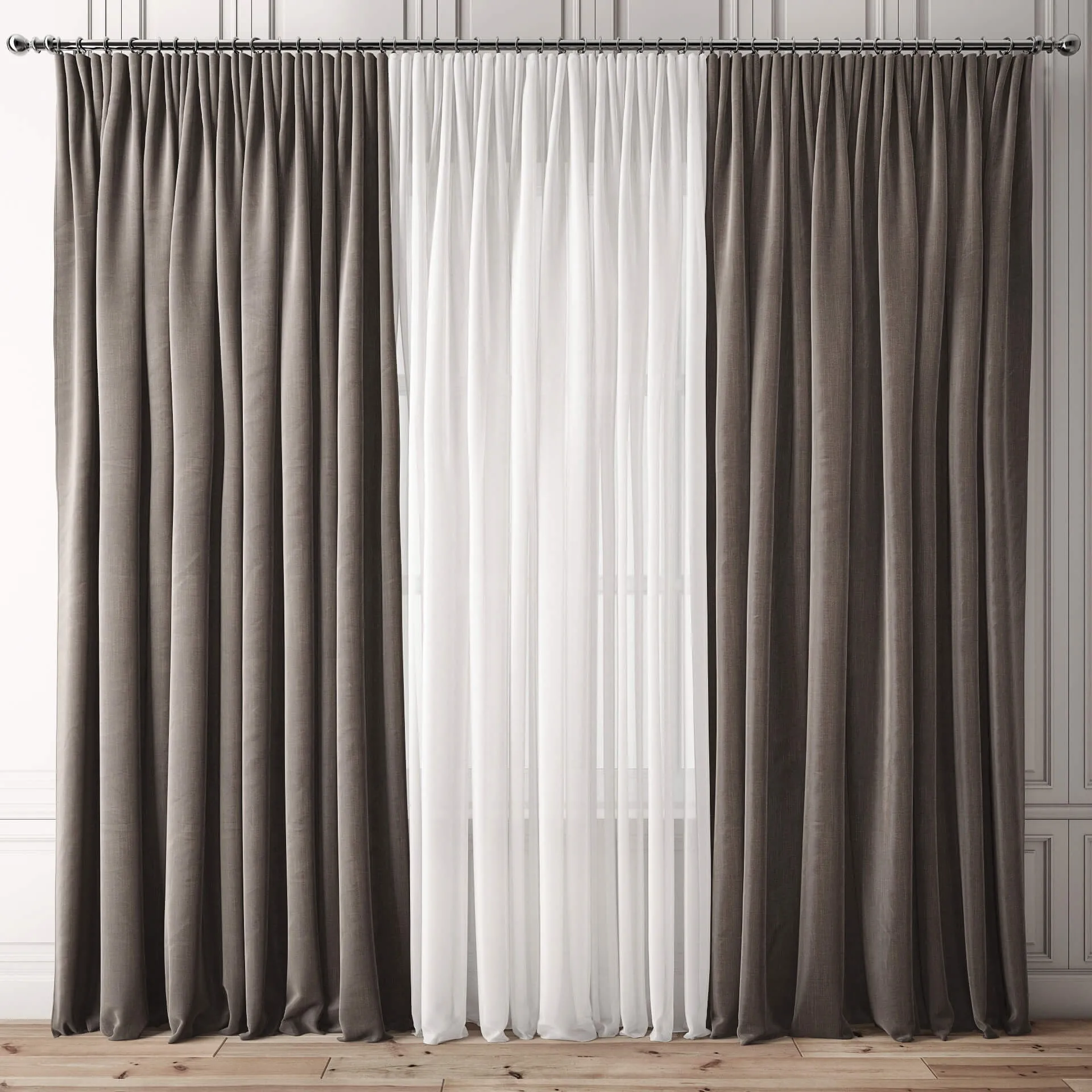 decoration – Curtain 831 3ds Max