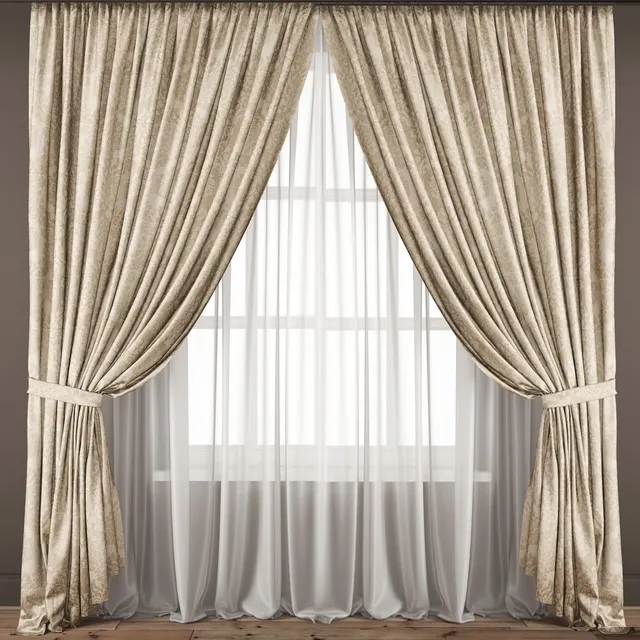 decoration – Curtain 92 3ds Max