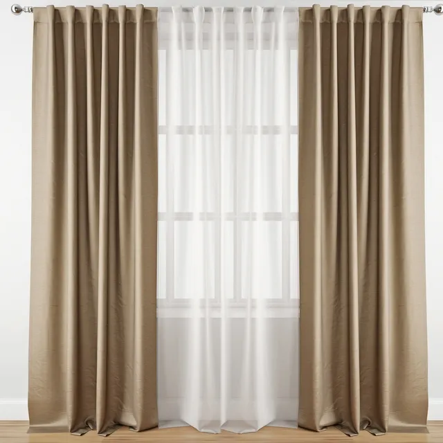 decoration – Curtain 959 3ds Max