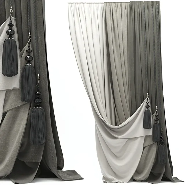 decoration – Curtain 967 3ds Max