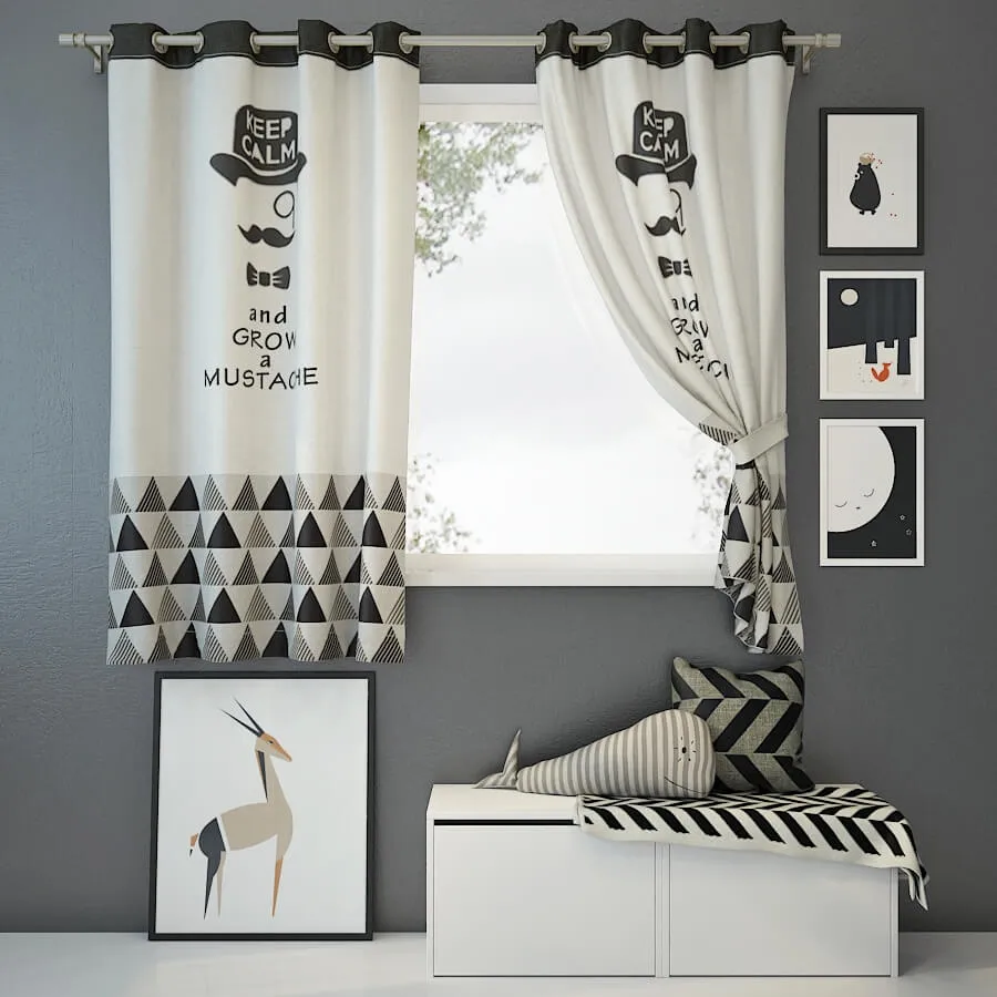 decoration – Curtain and decor 2 3ds Max