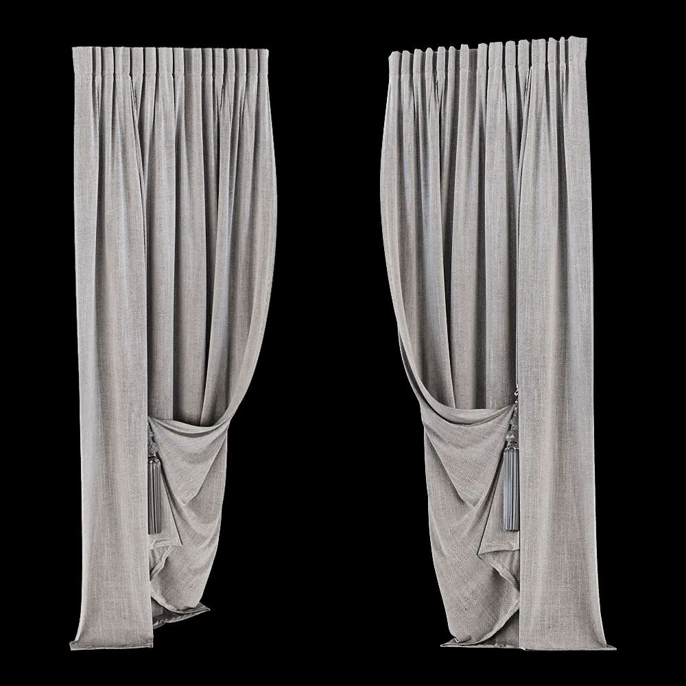 decoration – Curtain SMP 1 3ds Max