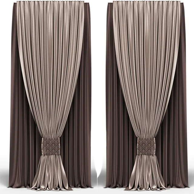 decoration – Curtains 01 3ds Max