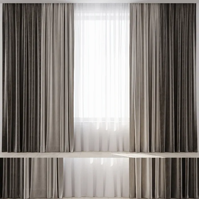 decoration – Curtains 071 3ds Max
