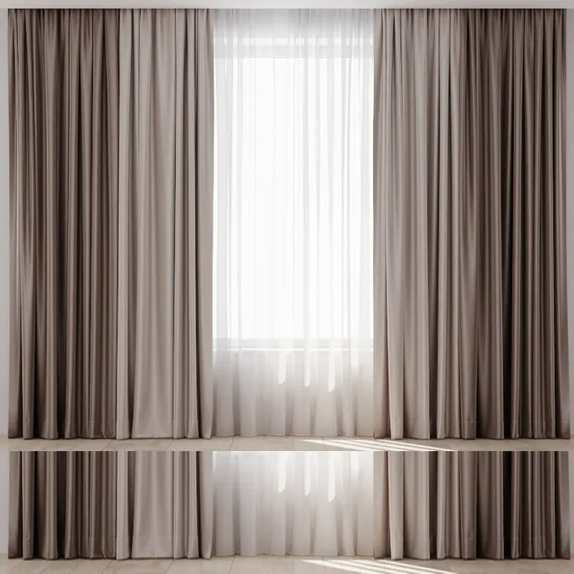 decoration – Curtains 081 3ds Max