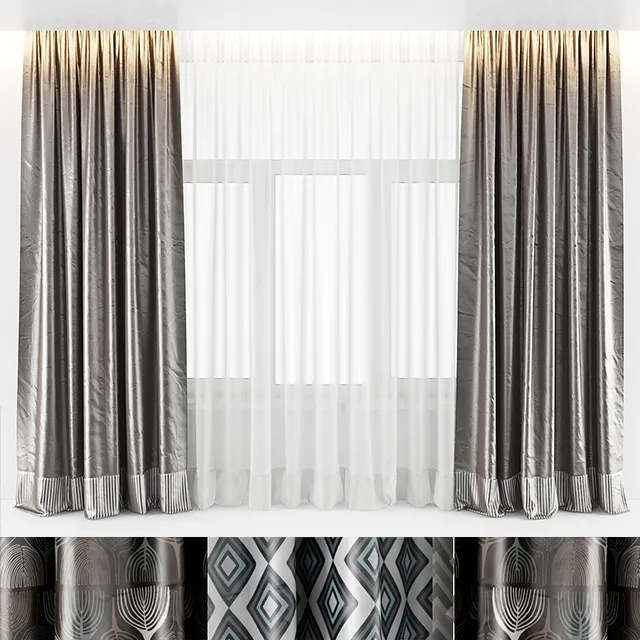 decoration – Curtains 10 3ds Max
