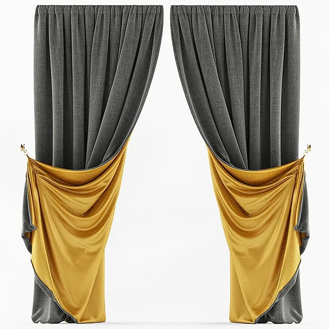 decoration – Curtains 38 3ds Max
