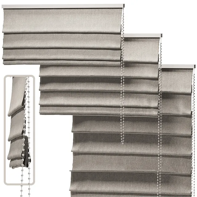 decoration – Curtains 40 Blinds p.1 3ds Max