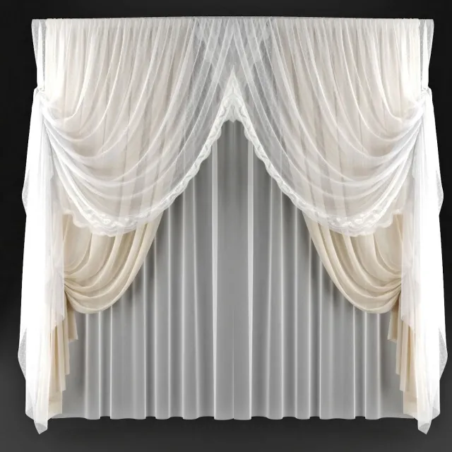 decoration – Curtains 47 2 3ds Max