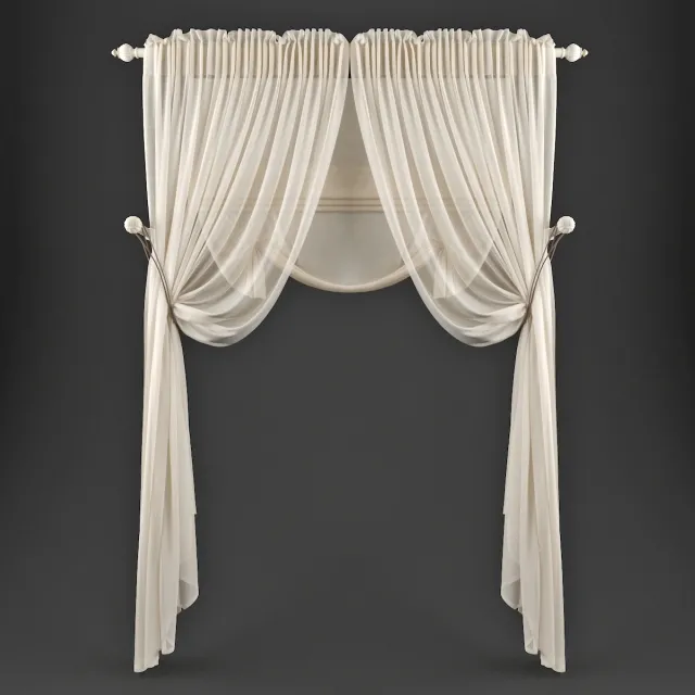 decoration – Curtains 50 2 3ds Max