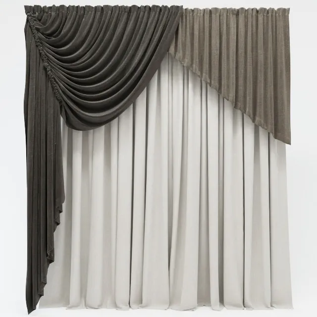 decoration – Curtains 665 3ds Max