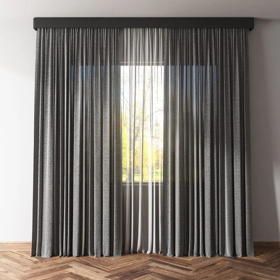 decoration – Curtains and blinds 2 3ds Max
